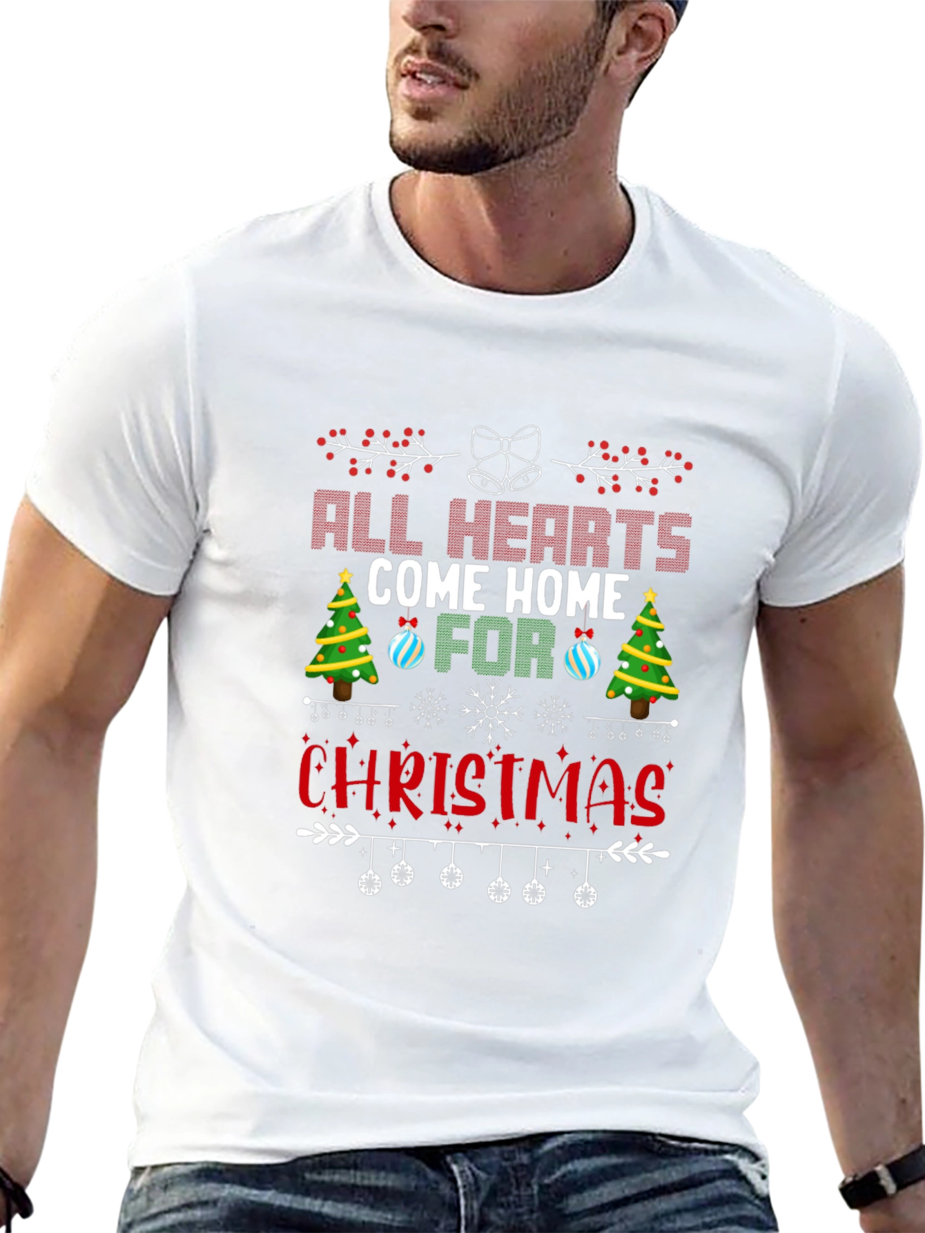 All Hearts Come Home for Christmas Graphic Tee