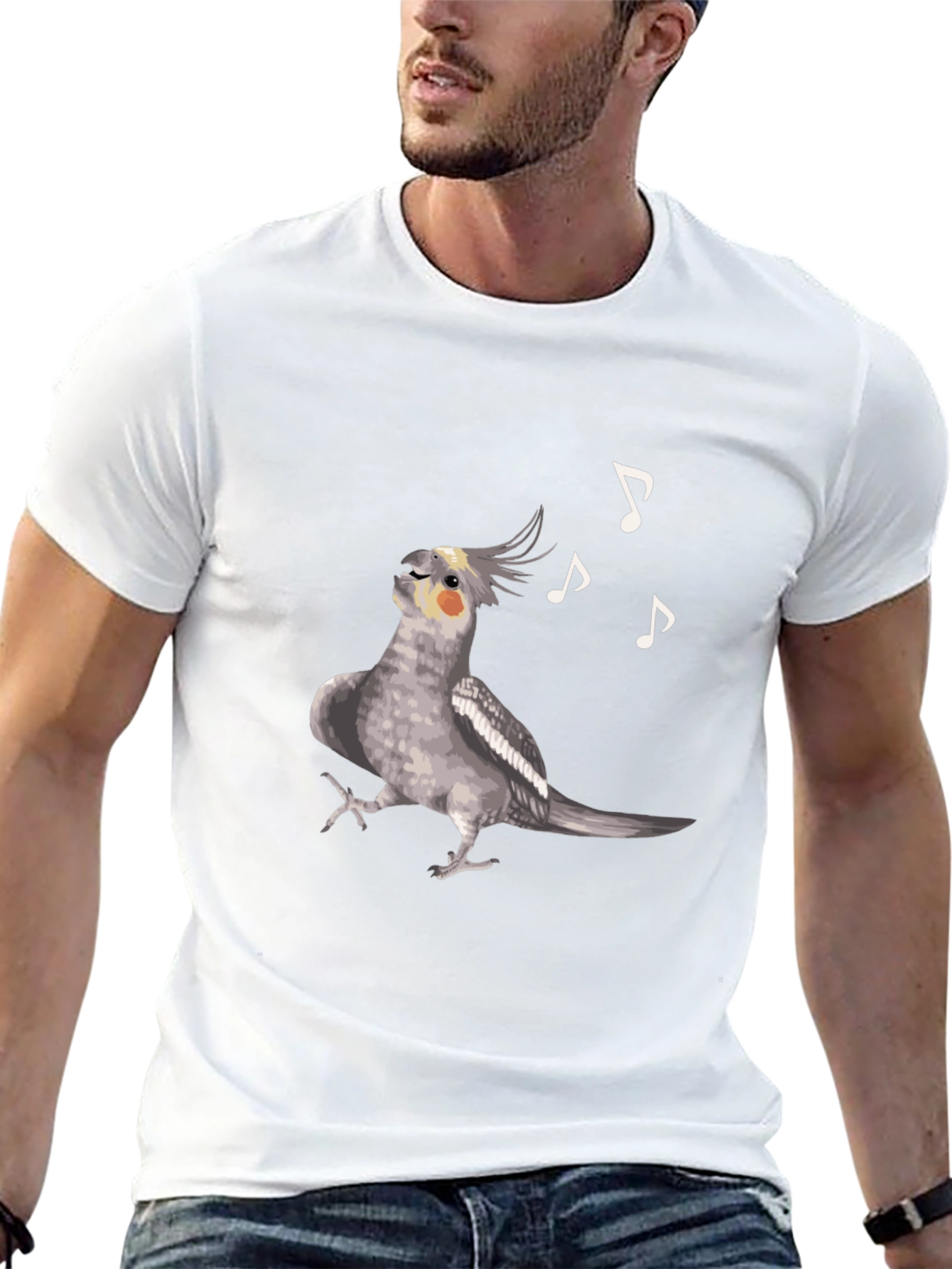 Singing Cockatiel Graphic Tee