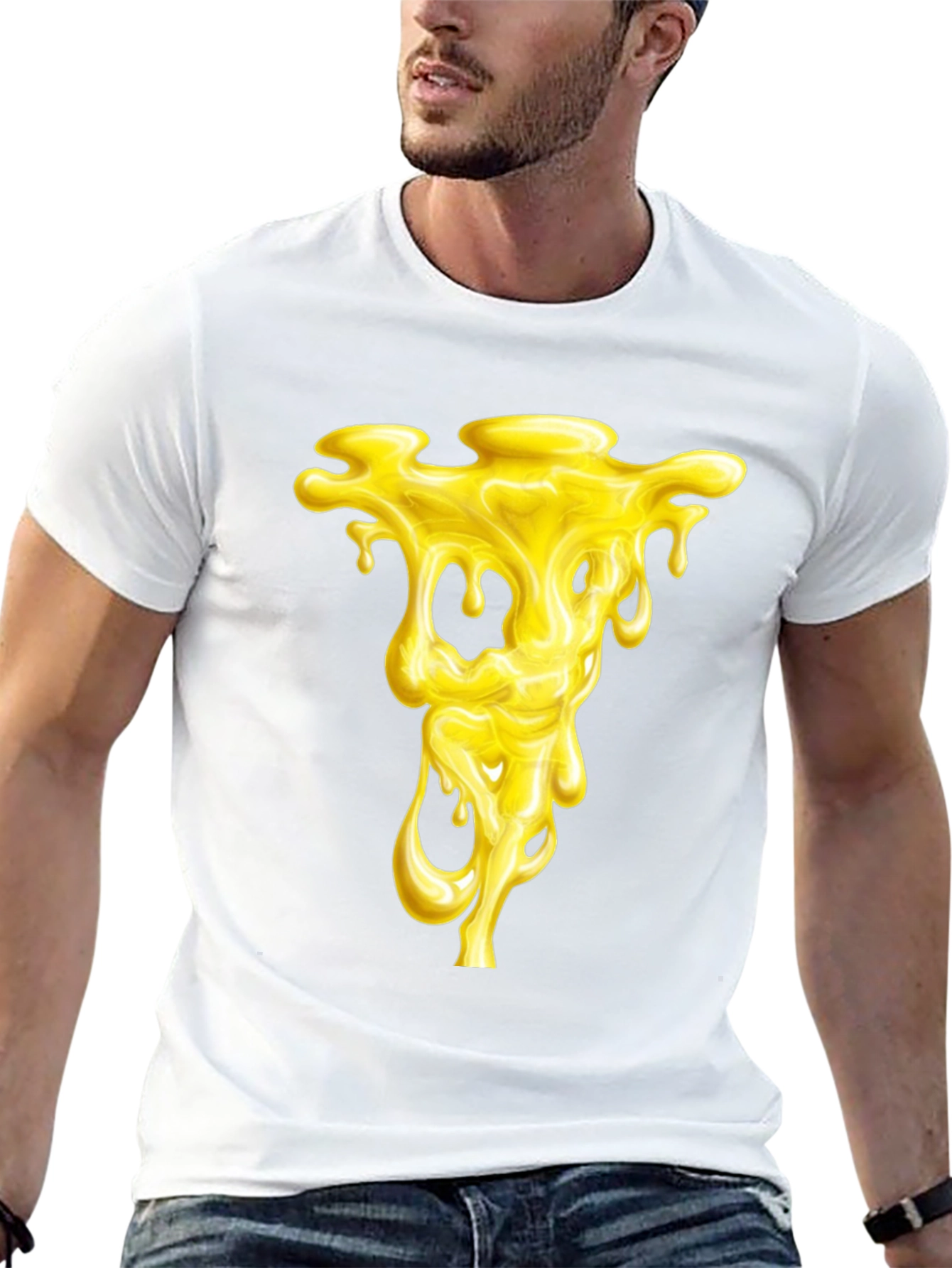 Dripping Honey Graphic Tee - Black