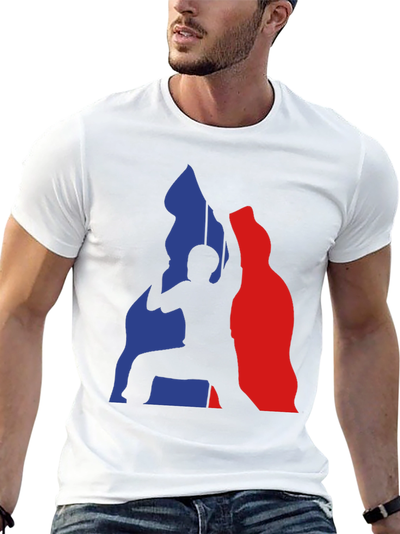 Rock Climbing Silhouette Graphic Tee
