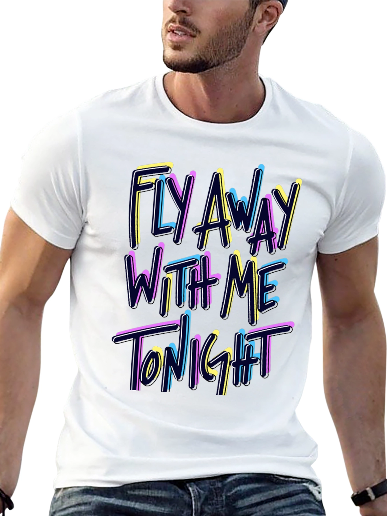 Fly Away With Me Tonight Graphic Tee
