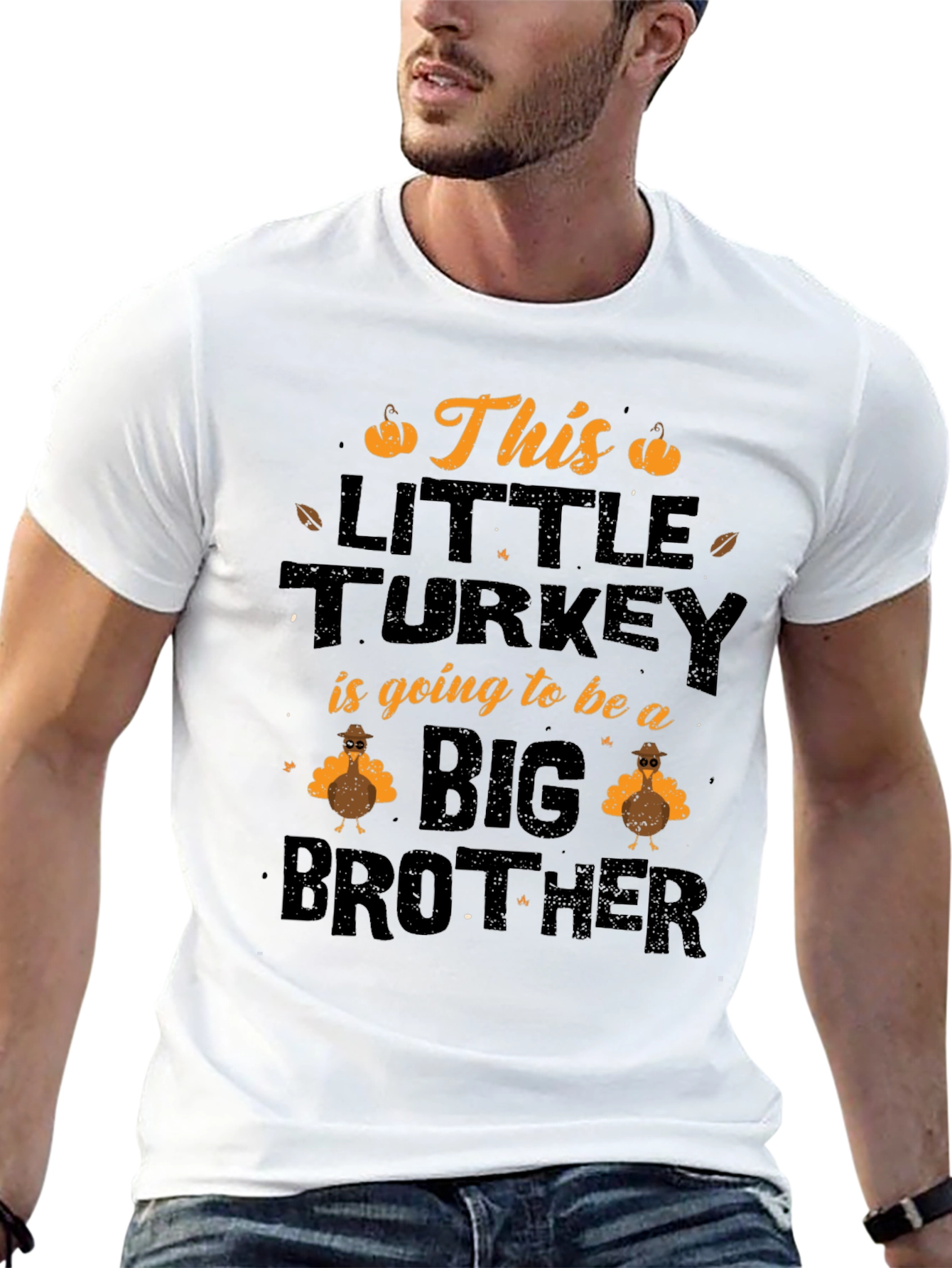 This Little Turkey Big Brother Thanksgiving T-Shirt
