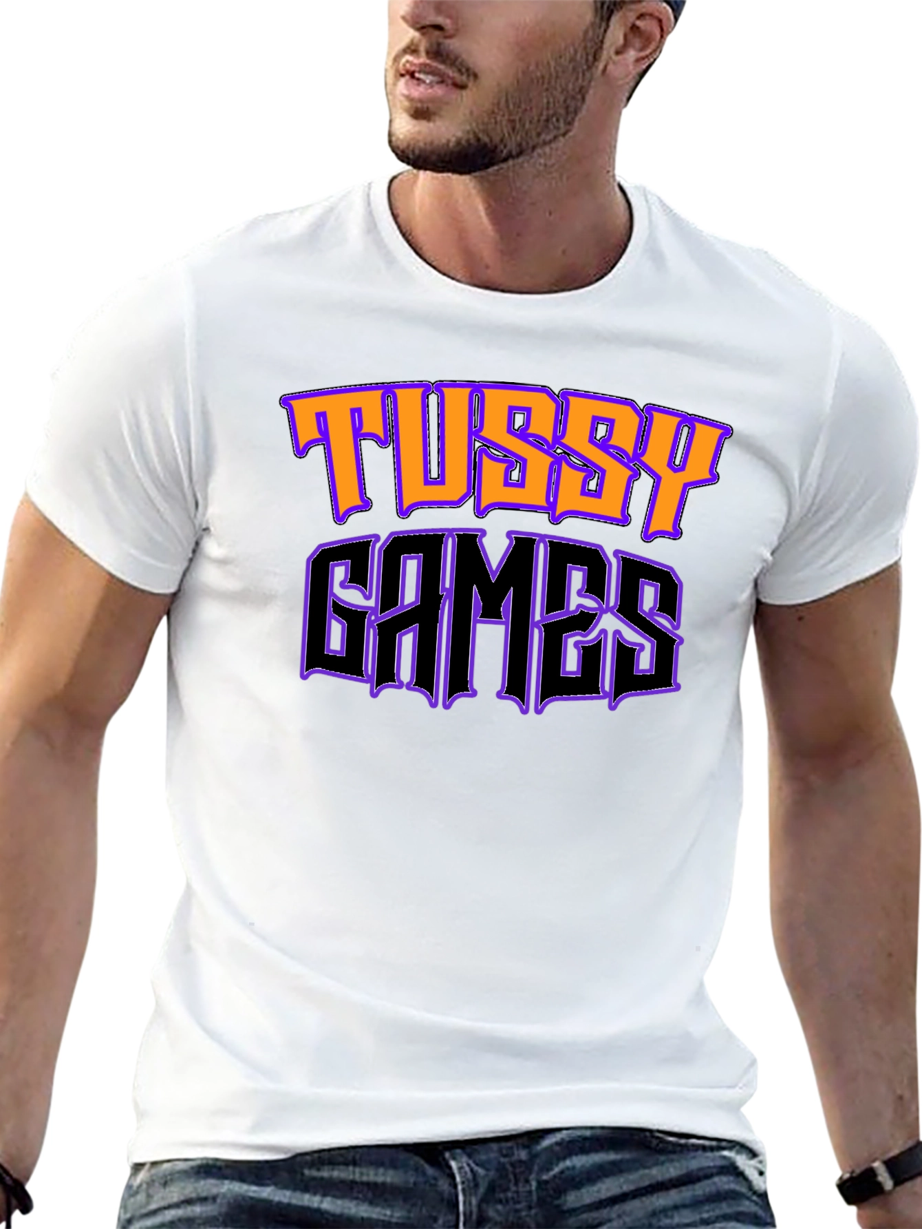 Tussy Games Graphic T-Shirt | Black