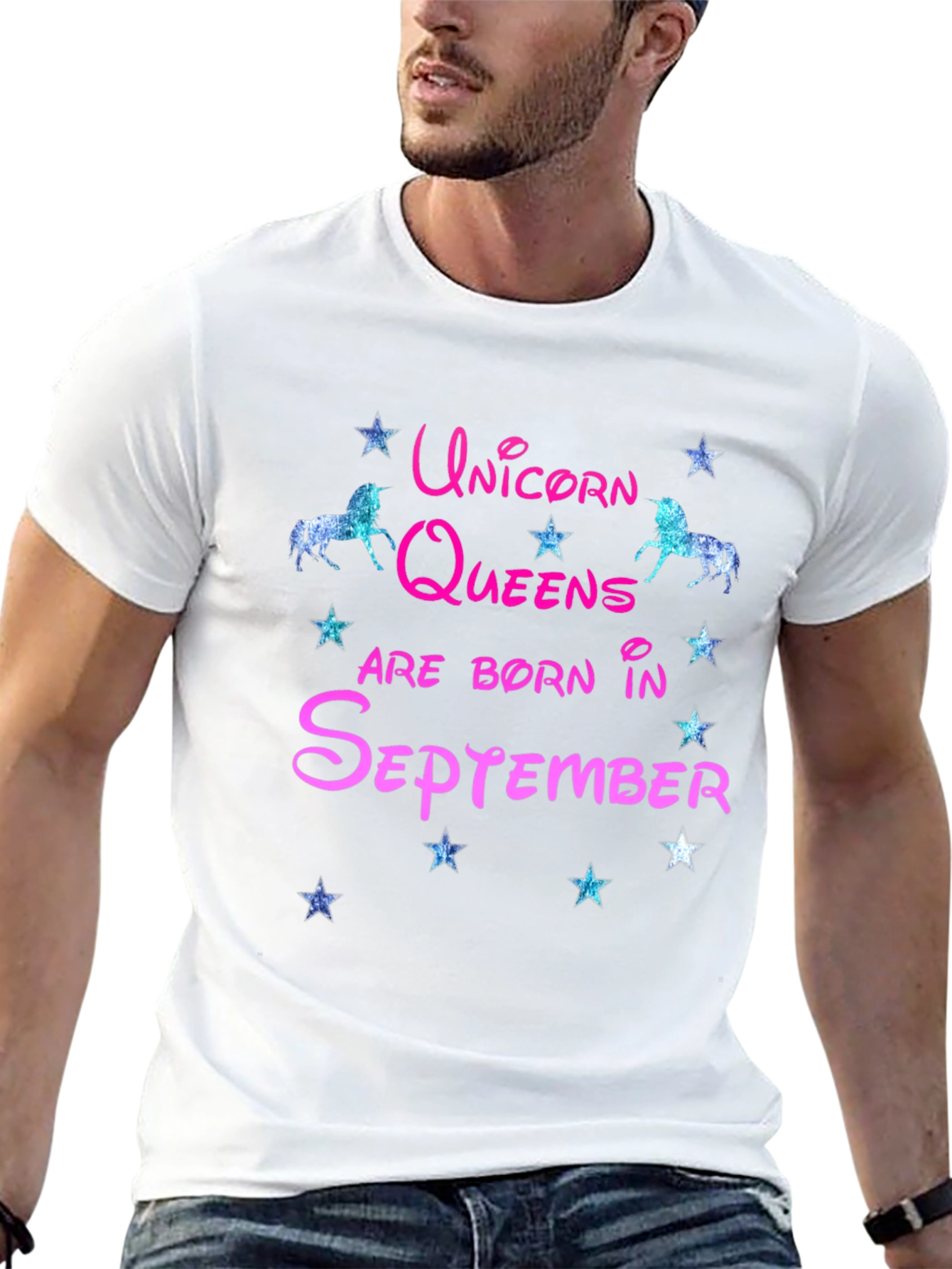 Unicorn Queens September Birthday T-Shirt