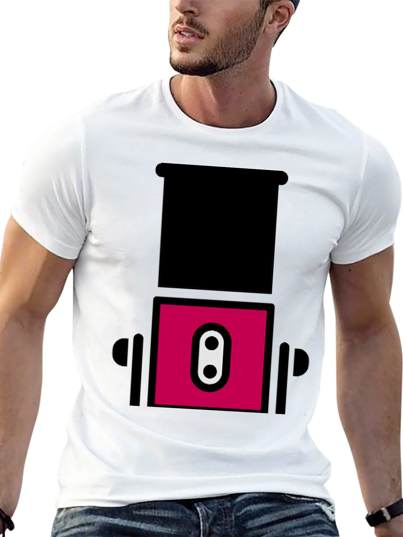 Abstract Graphic Print T-Shirt