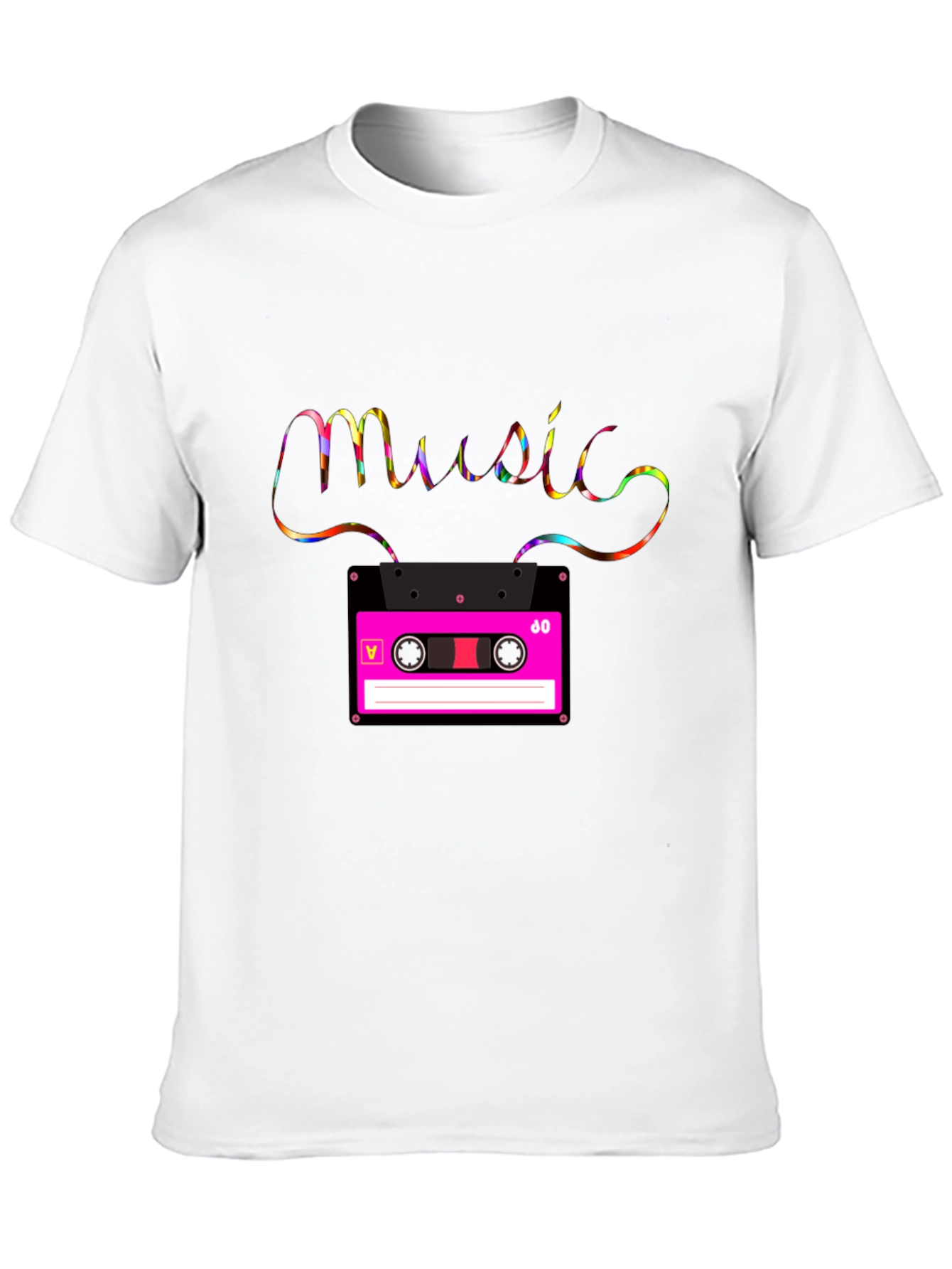 Retro Music Cassette T-Shirt