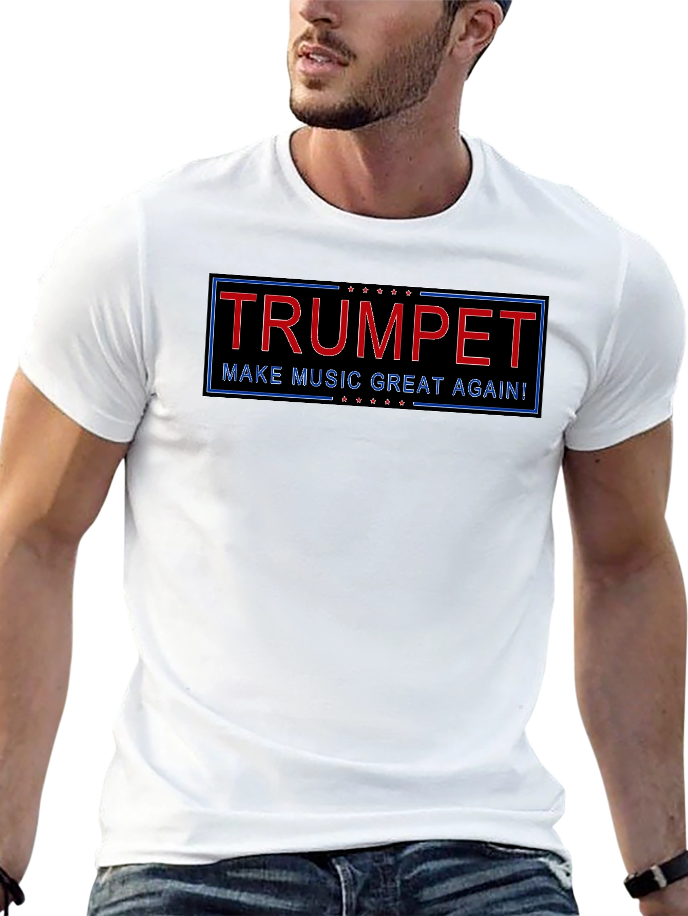 Trumpet Make Music Great Again T-Shirt