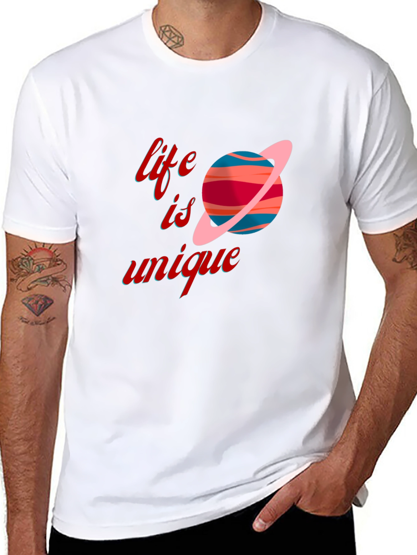 Life is Unique Graphic T-Shirt