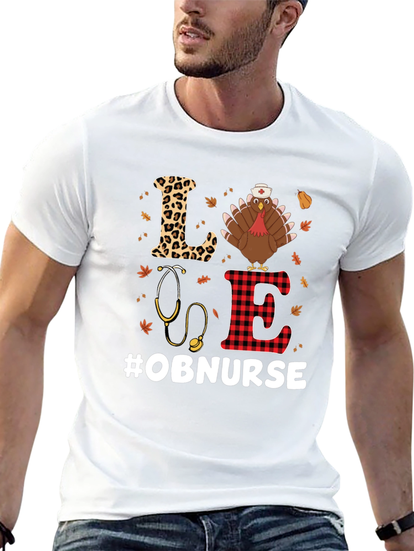 OB Nurse Thanksgiving T-Shirt