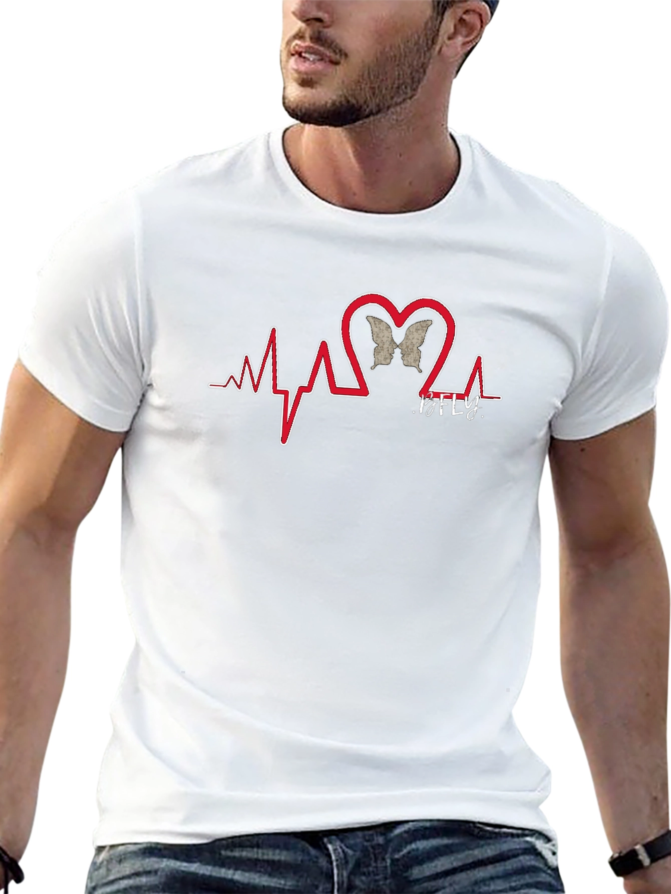Butterfly Heartbeat T-Shirt - Inspirational Tee