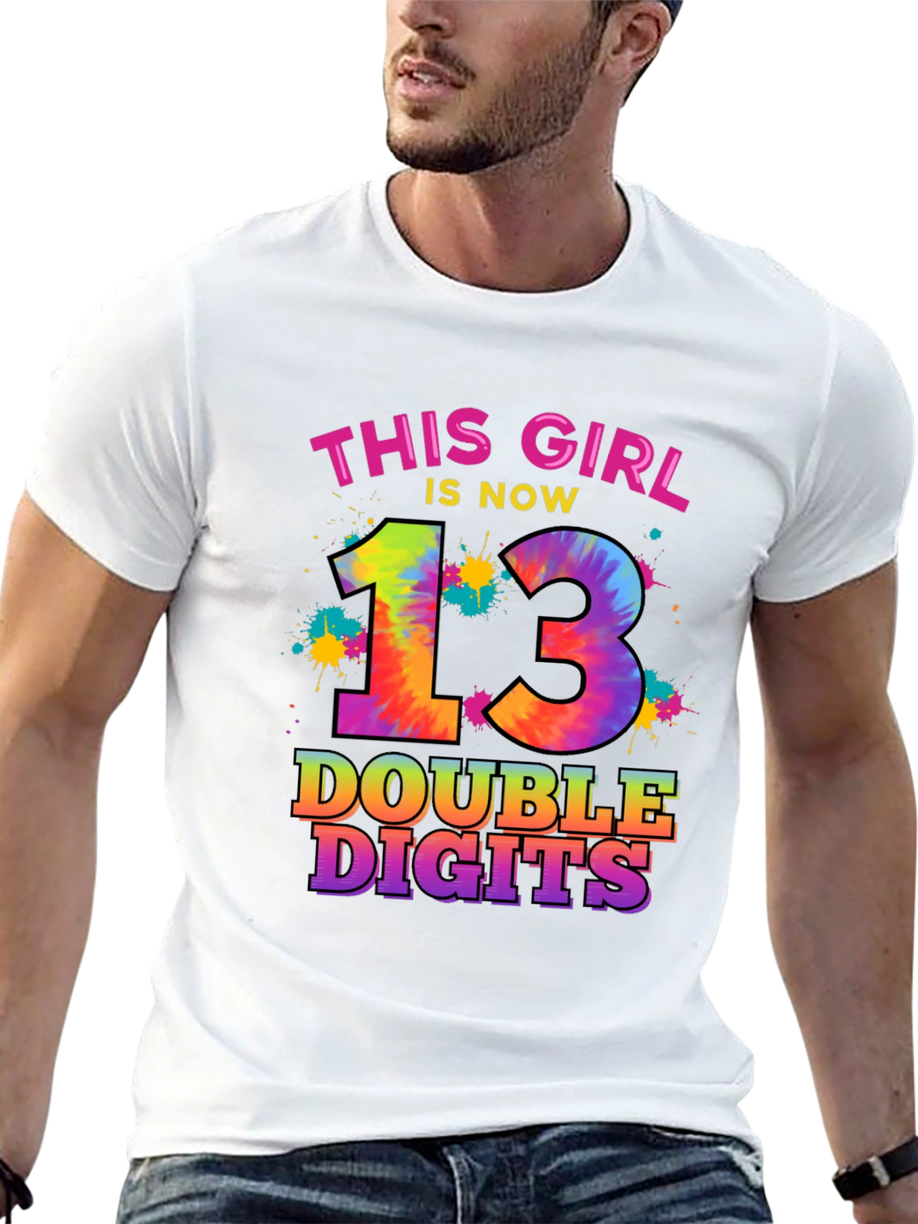 This Girl Is Now 13 Double Digits T-Shirt