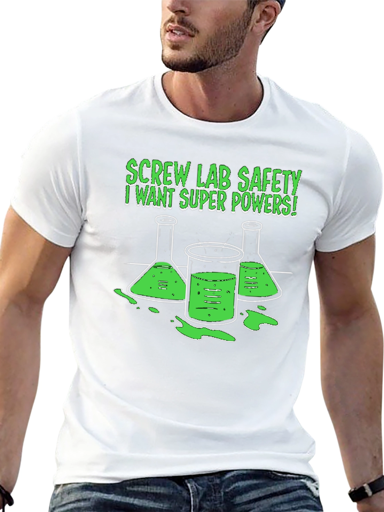 Screw Lab Safety T-Shirt - Super Powers