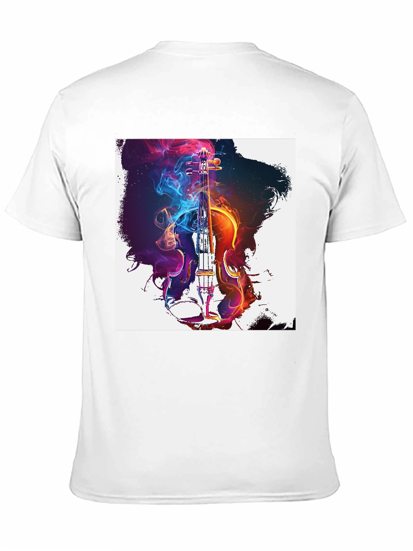Violin Art Graphic T-Shirt - Musicians Tee