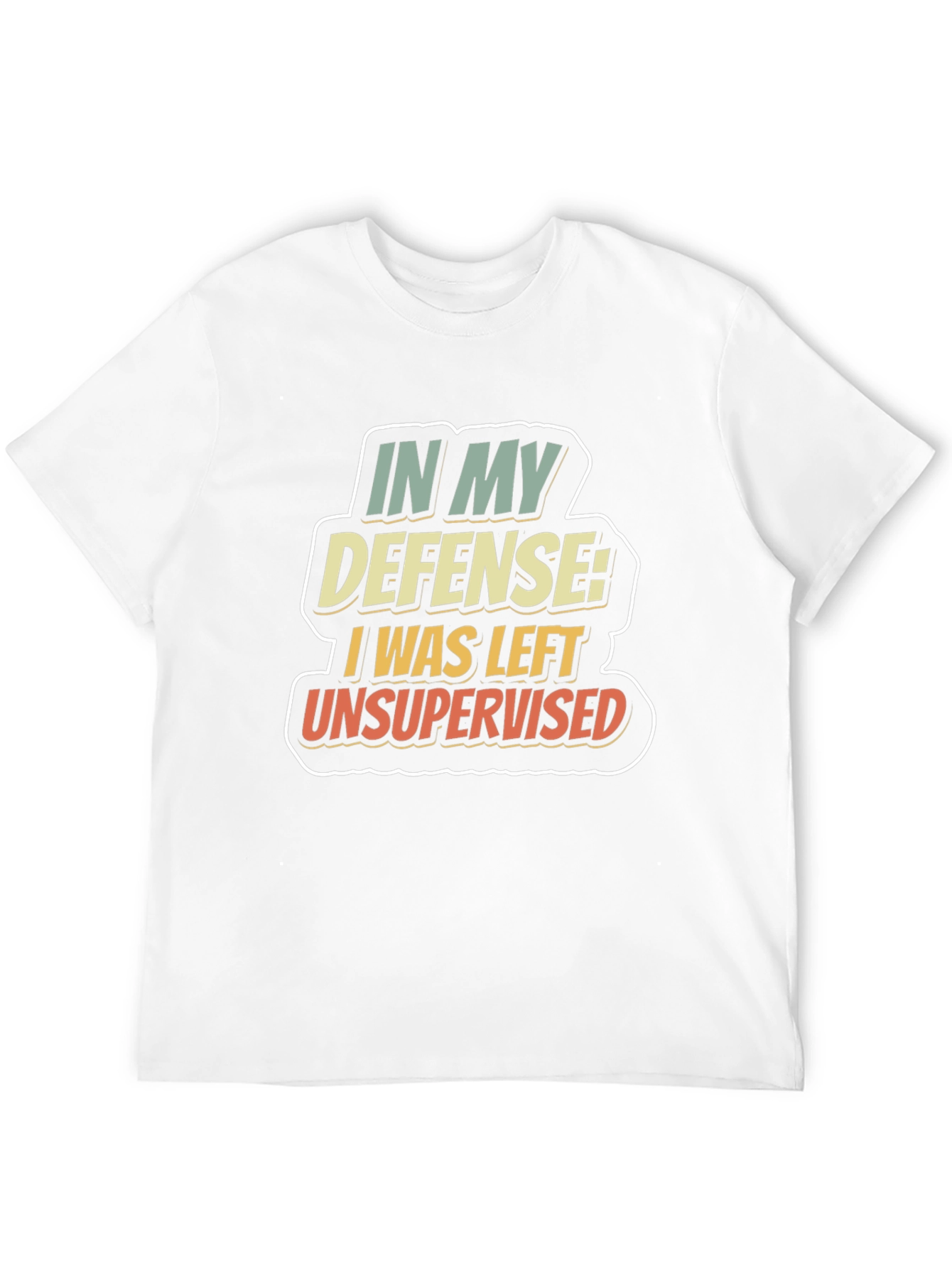Funny In My Defense Graphic T-Shirt
