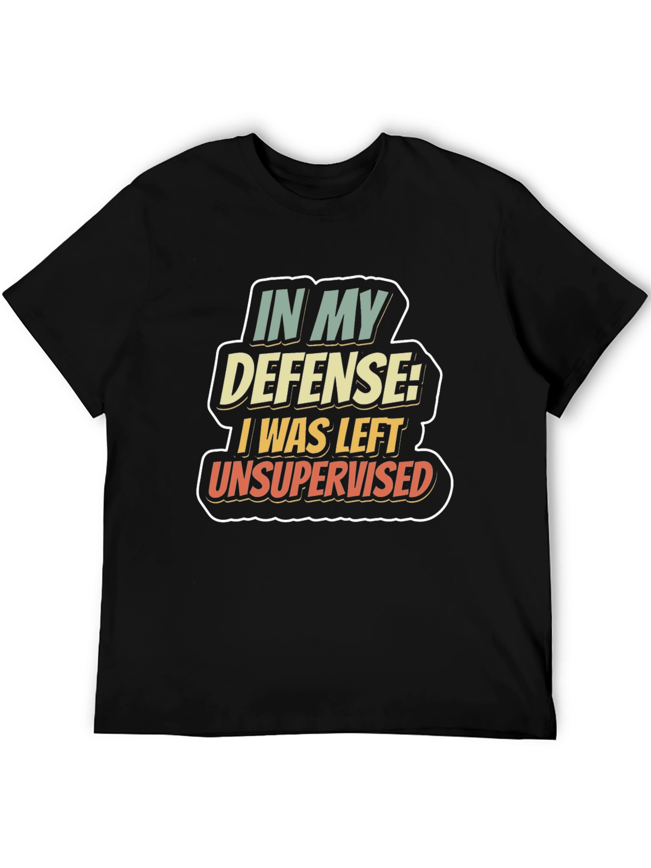 Funny In My Defense Graphic T-Shirt
