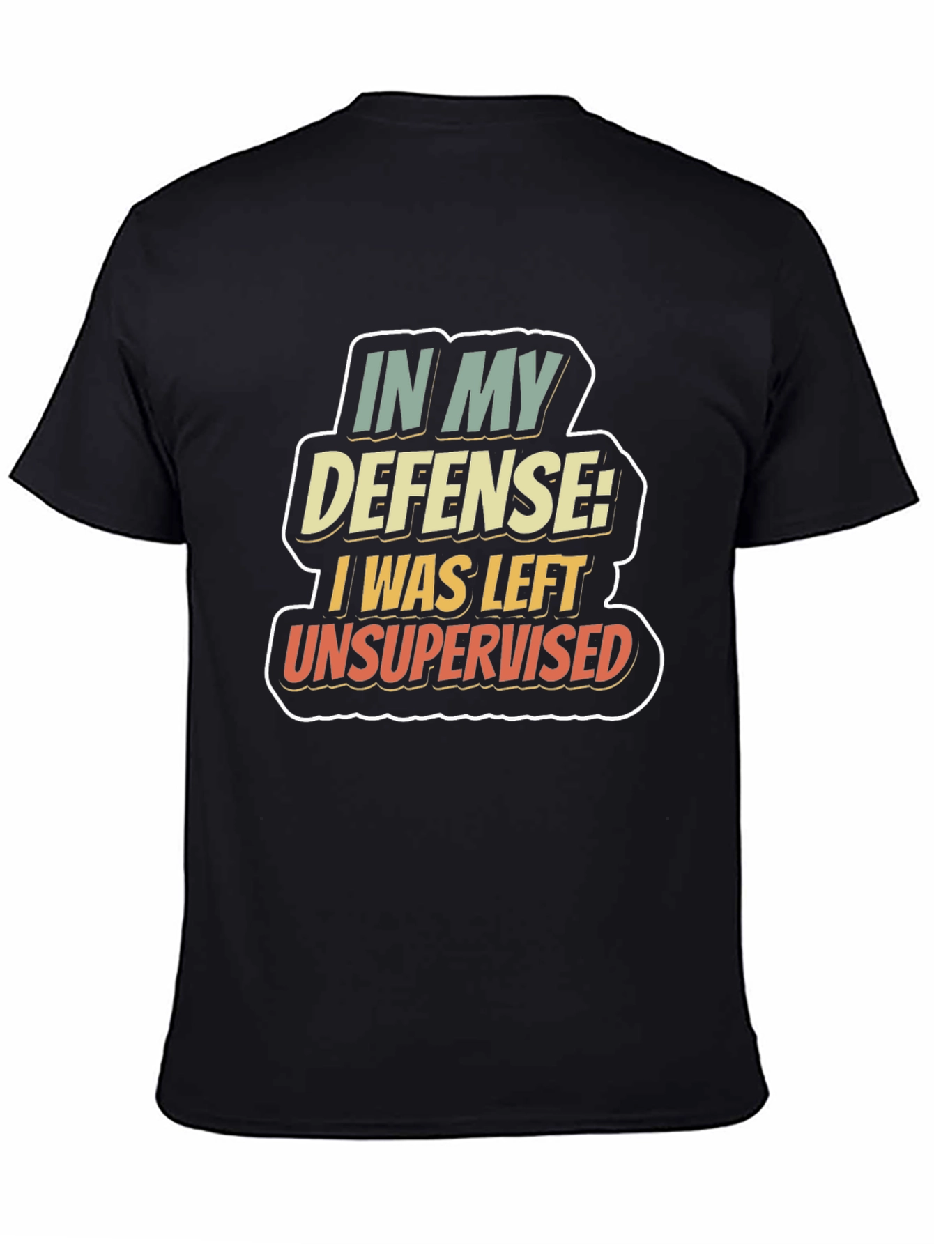 Funny In My Defense Graphic T-Shirt