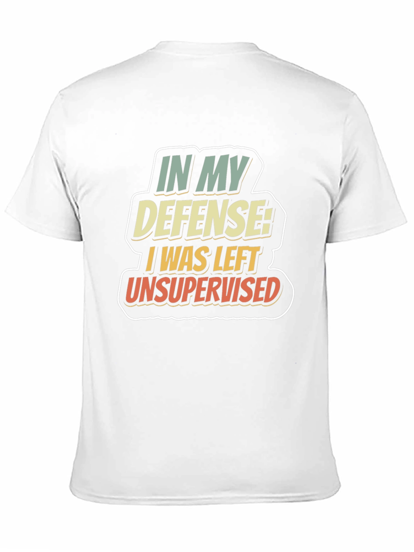 Funny In My Defense Graphic T-Shirt