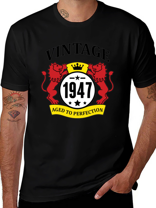 Vintage 1947 Aged To Perfection T-Shirt