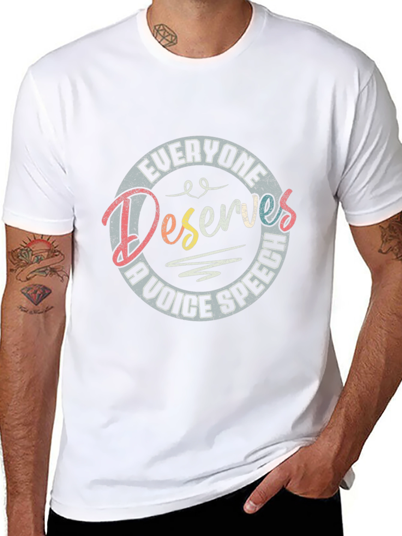 Everyone Deserves a Voice Speech T-Shirt
