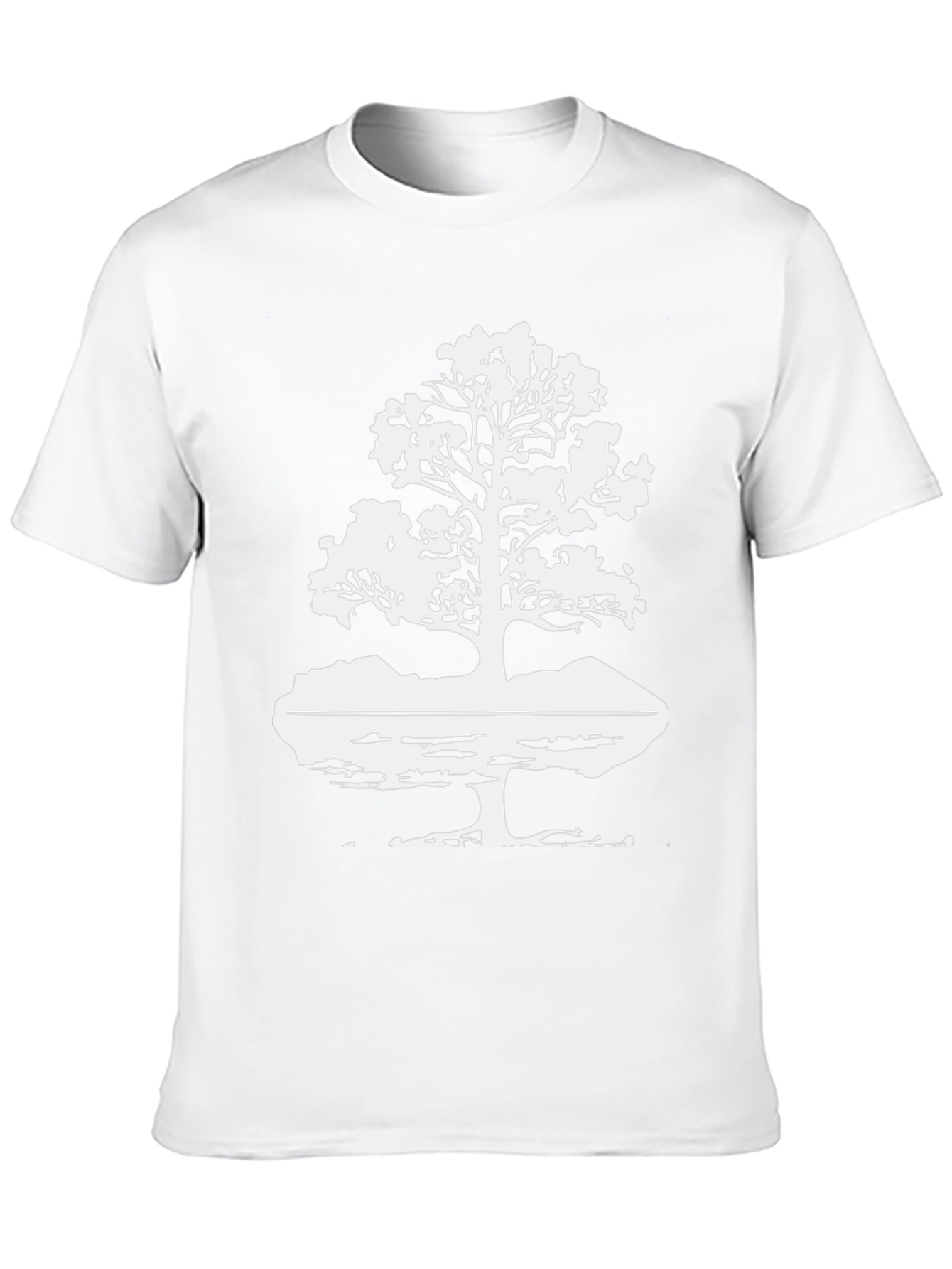 Tree Graphic Black T-Shirt