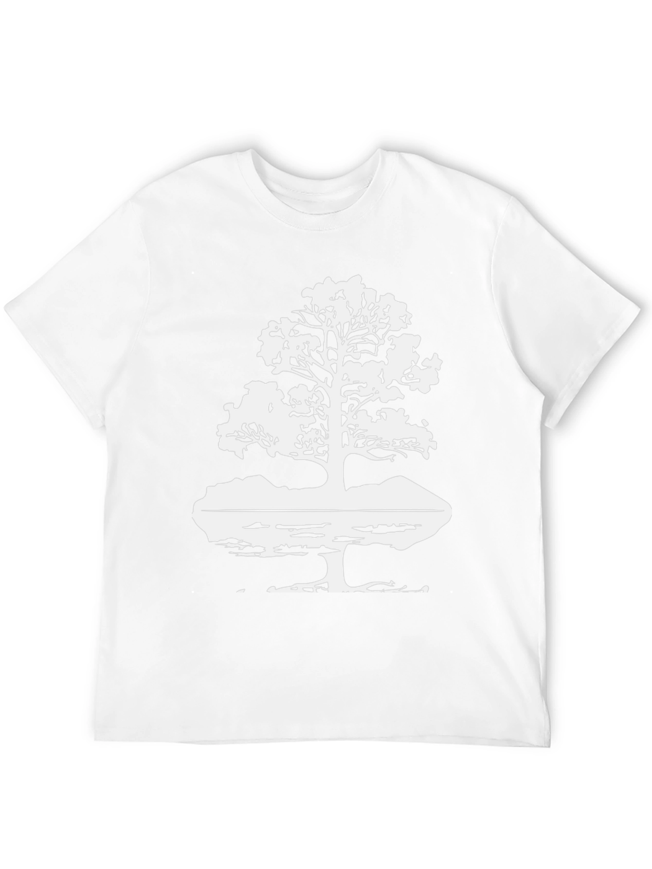 Tree Graphic Black T-Shirt