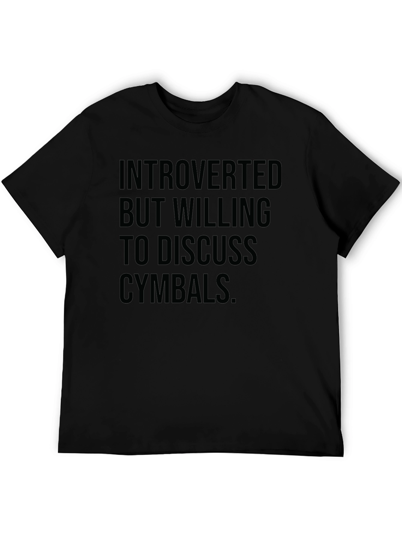 Introverted Cymbal Lover Tee