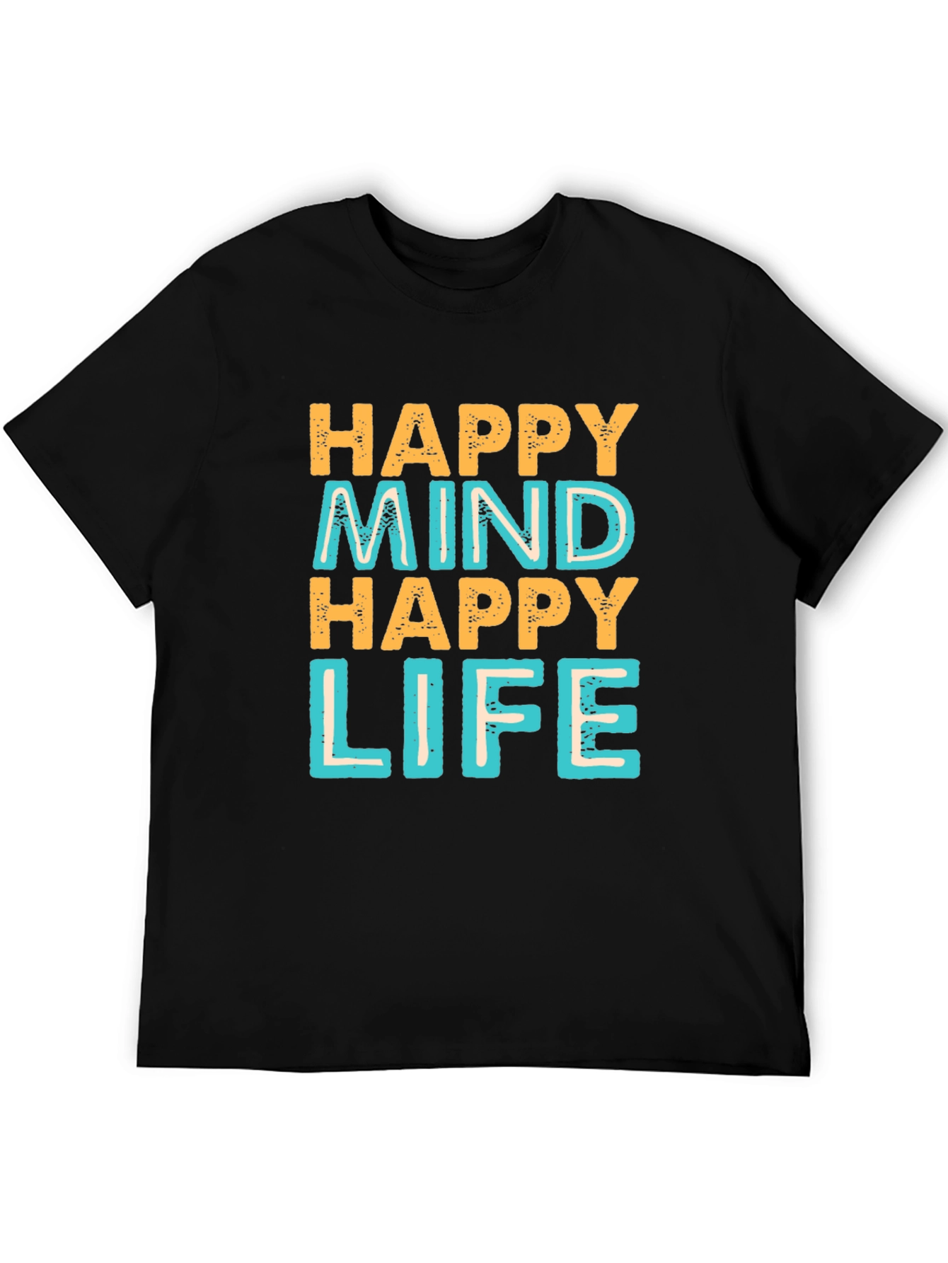 Happy Mind Happy Life Graphic Tee