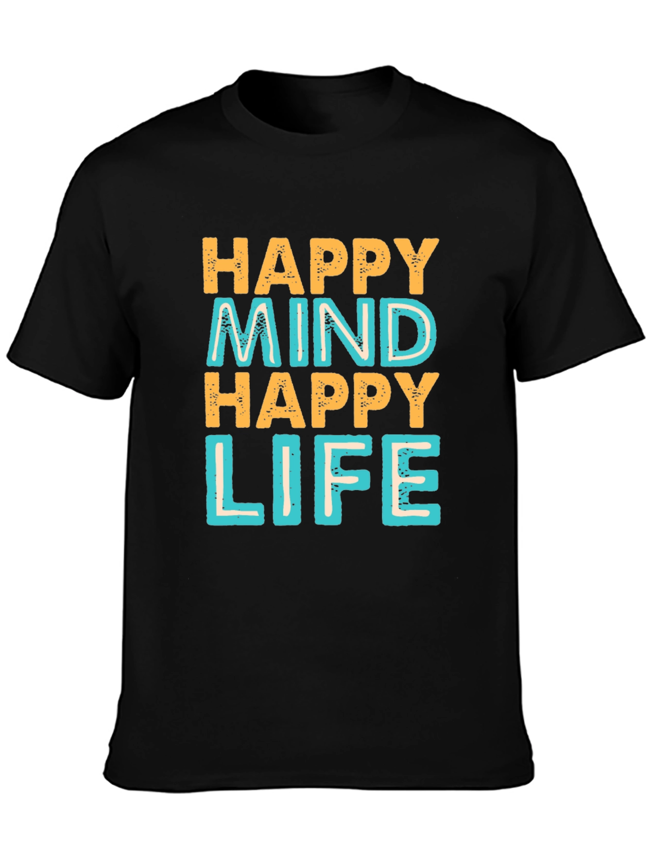 Happy Mind Happy Life Graphic Tee