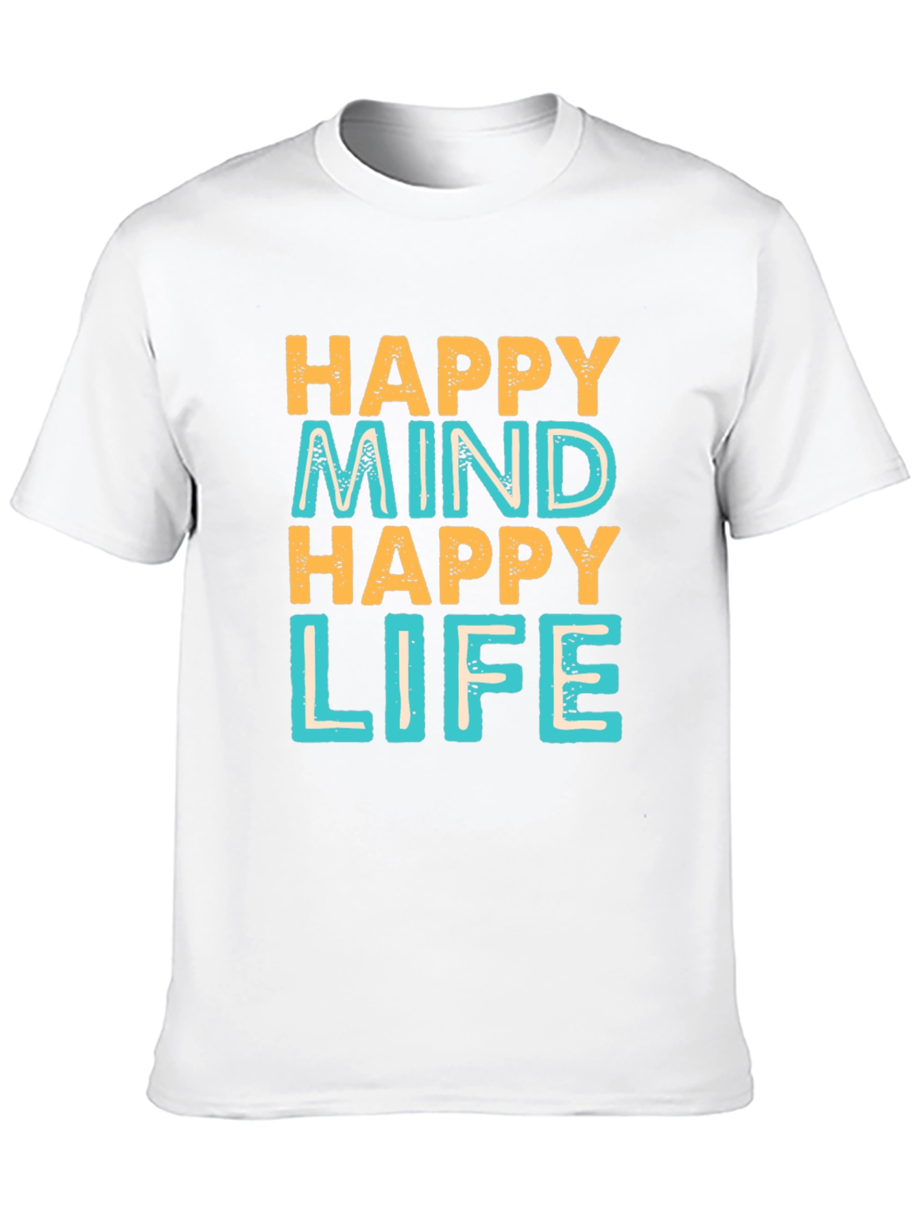 Happy Mind Happy Life Graphic Tee