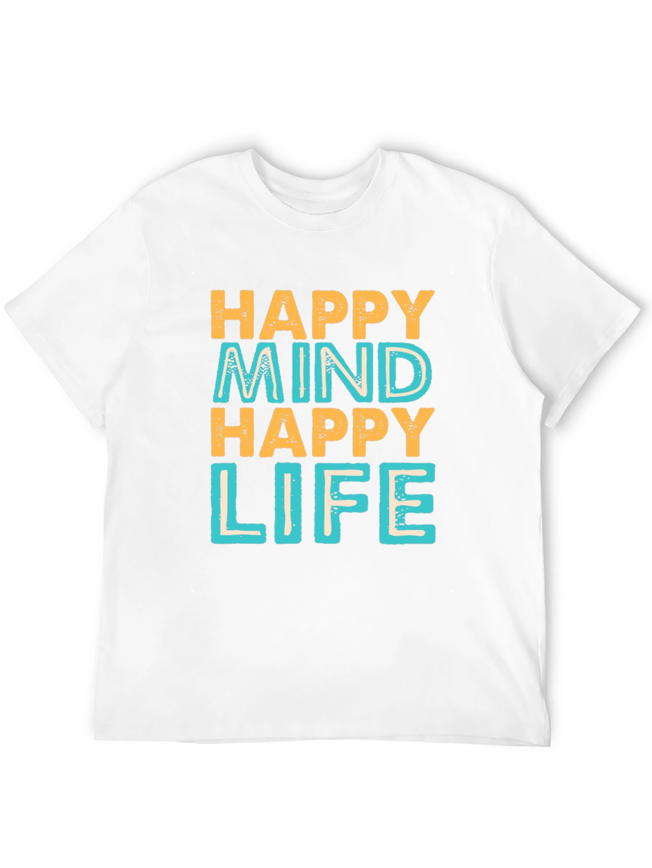 Happy Mind Happy Life Graphic Tee
