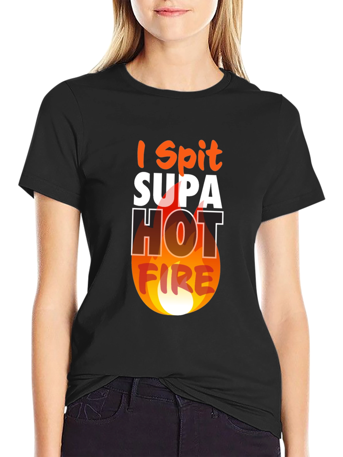 I Spit Supa Hot Fire Graphic Tee