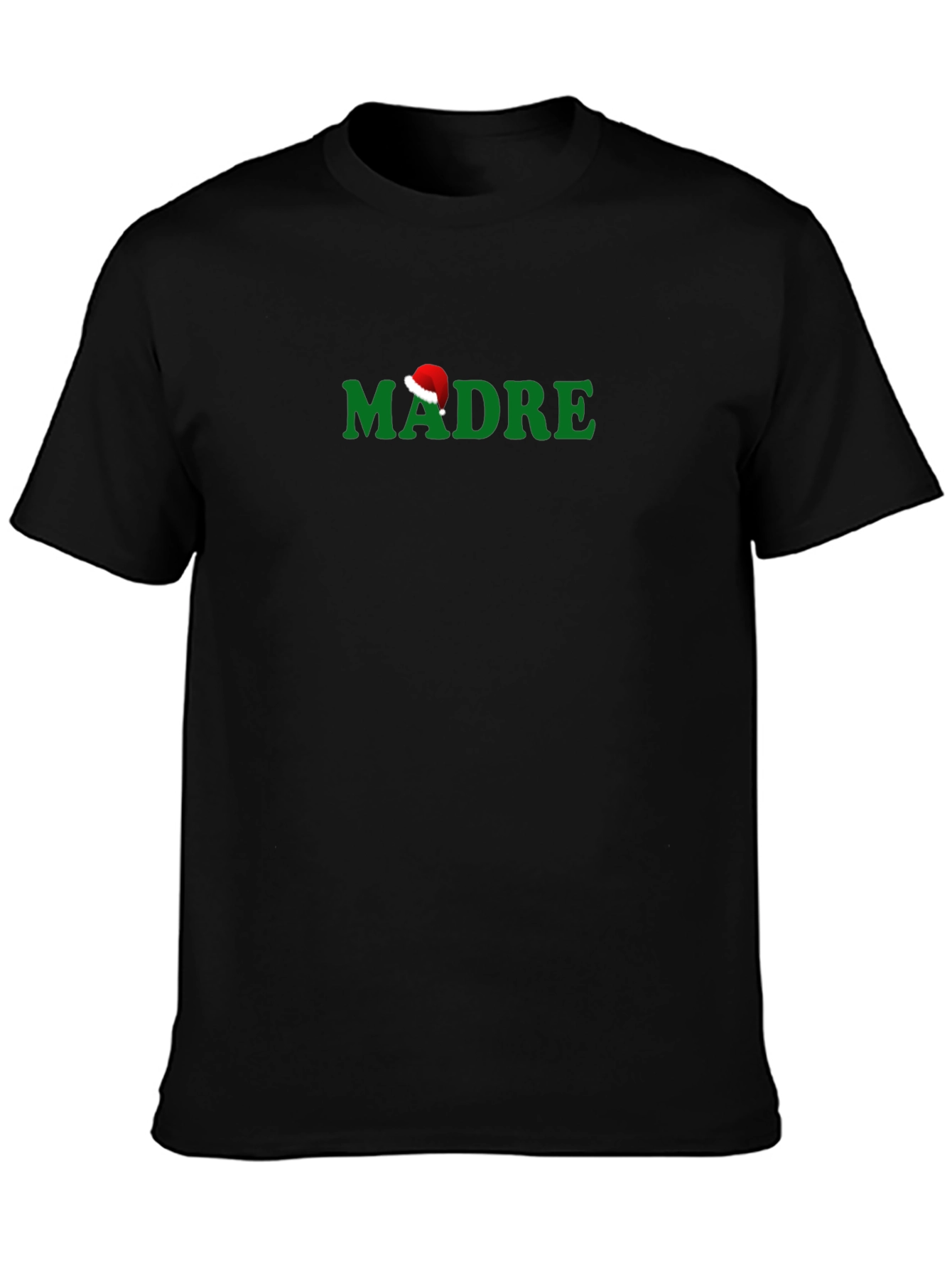 Madre Santa Hat Holiday T-Shirt