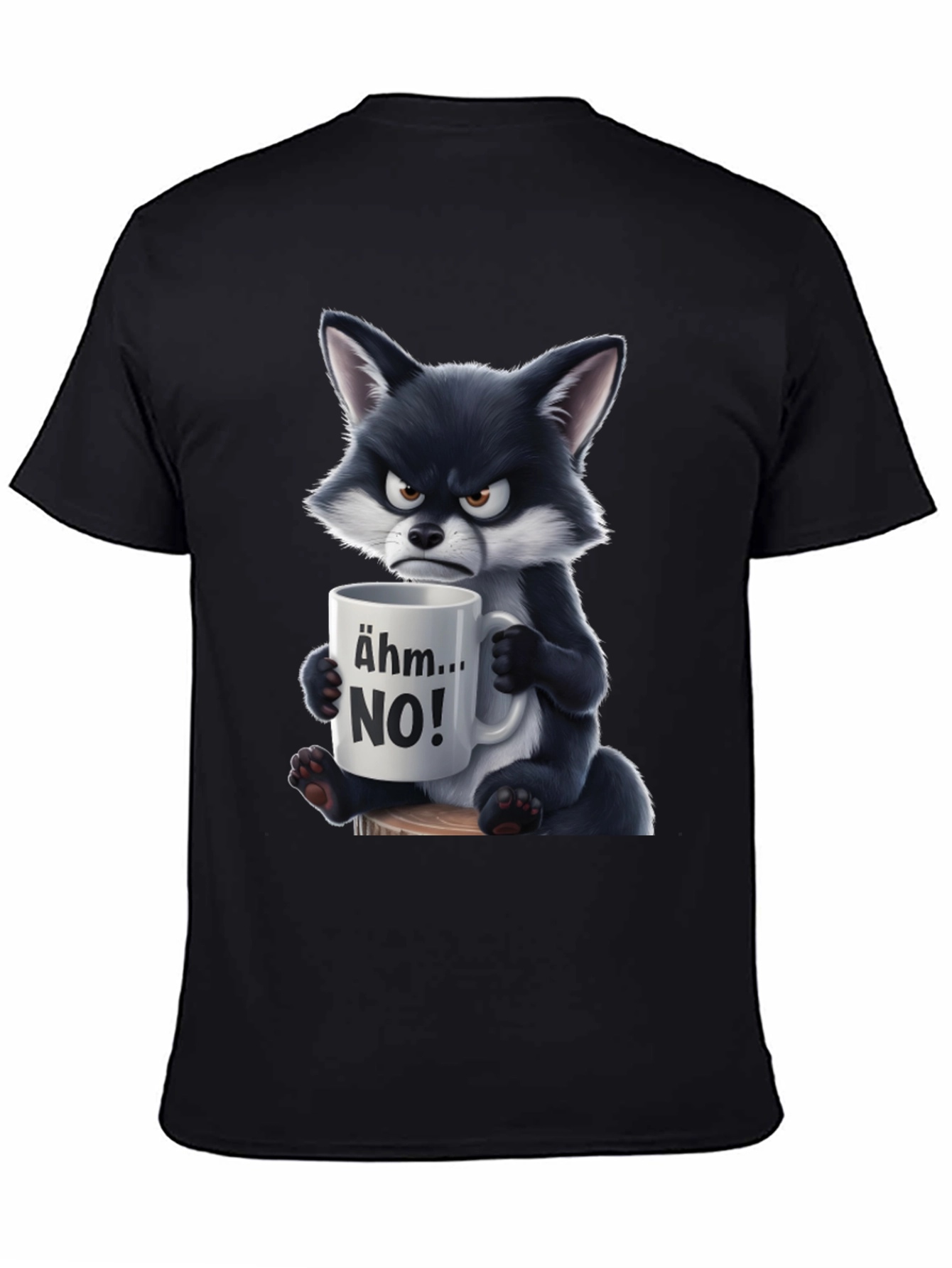 Grumpy Fox Ahm...NO! Graphic T-Shirt