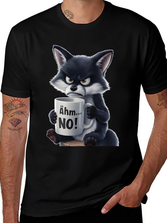 Grumpy Fox Ahm...NO! Graphic T-Shirt