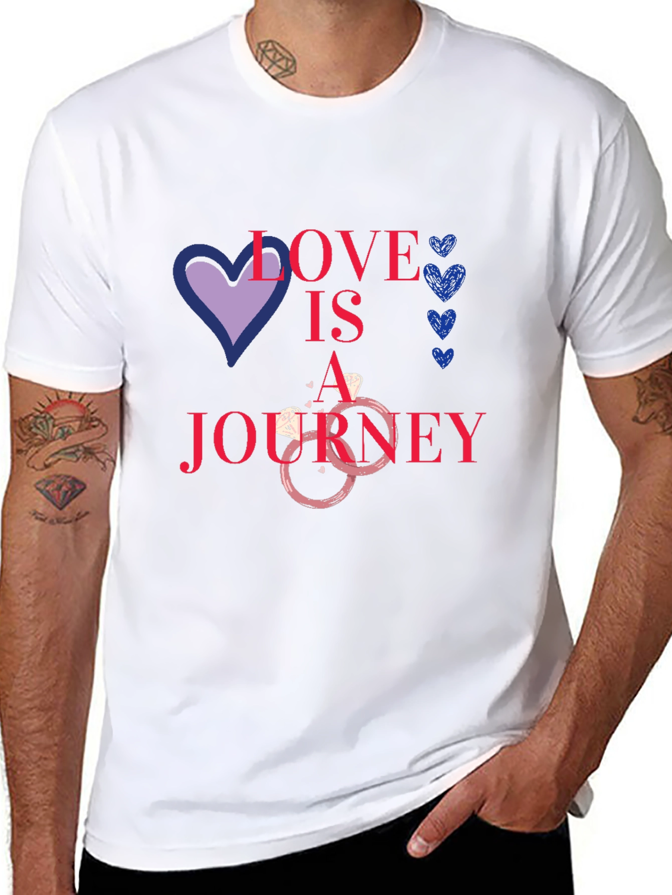 Love is a Journey Graphic Tee