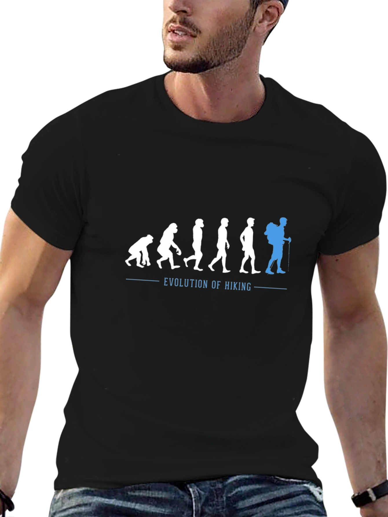 Evolution of Hiking Graphic Tee