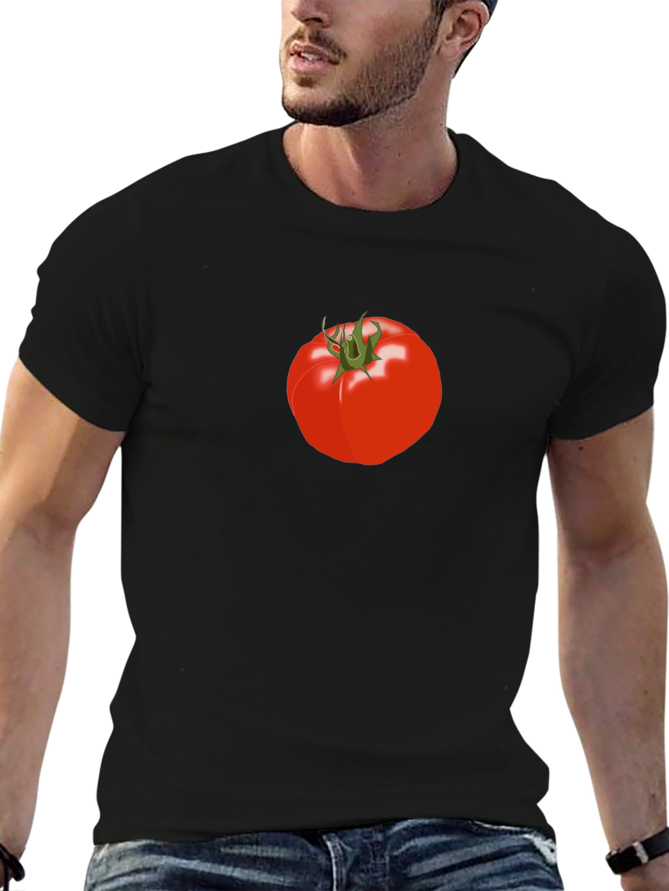 Tomato Graphic Tee - Fresh Food T-Shirt