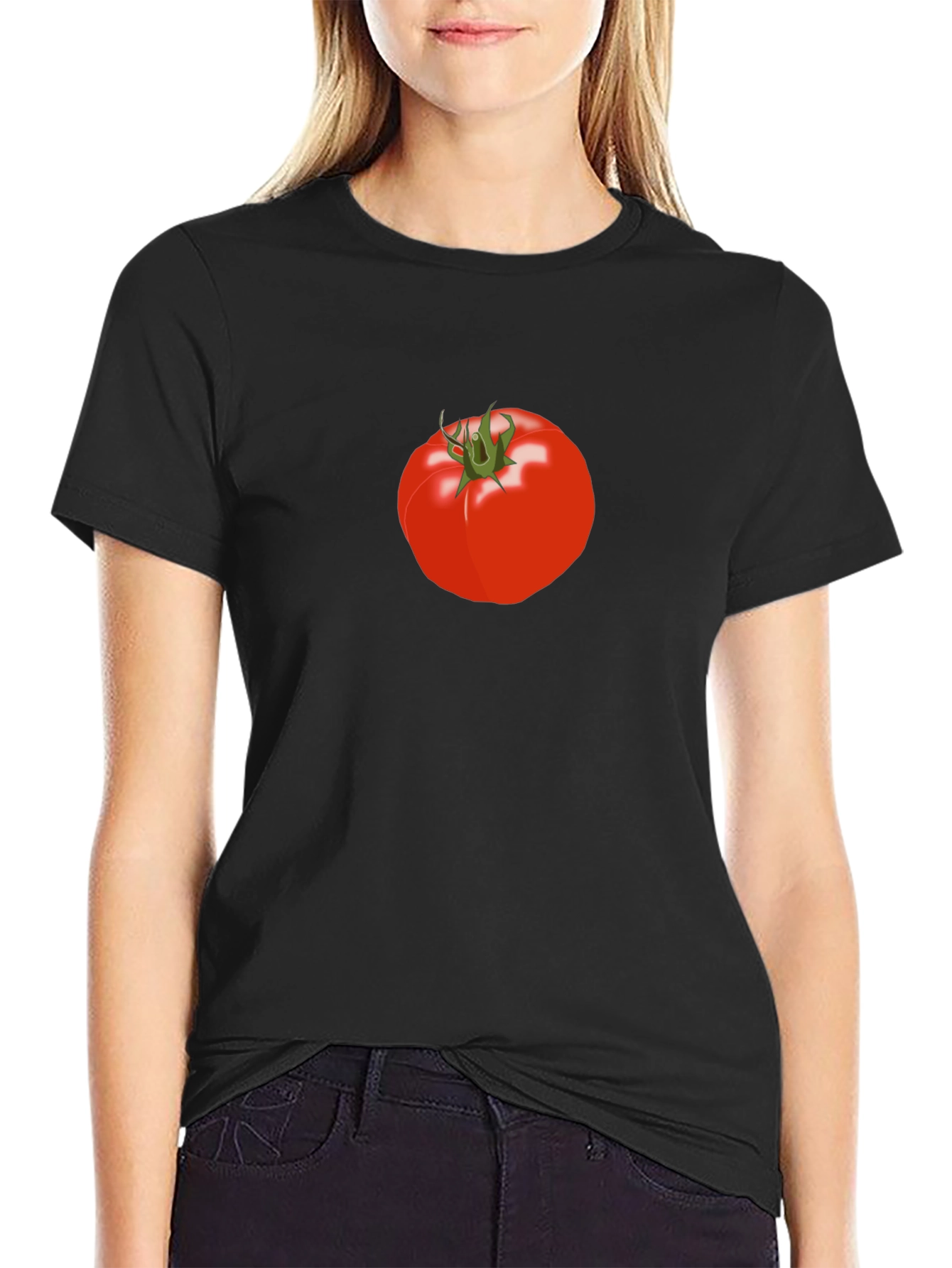 Tomato Graphic Tee - Fresh Food T-Shirt