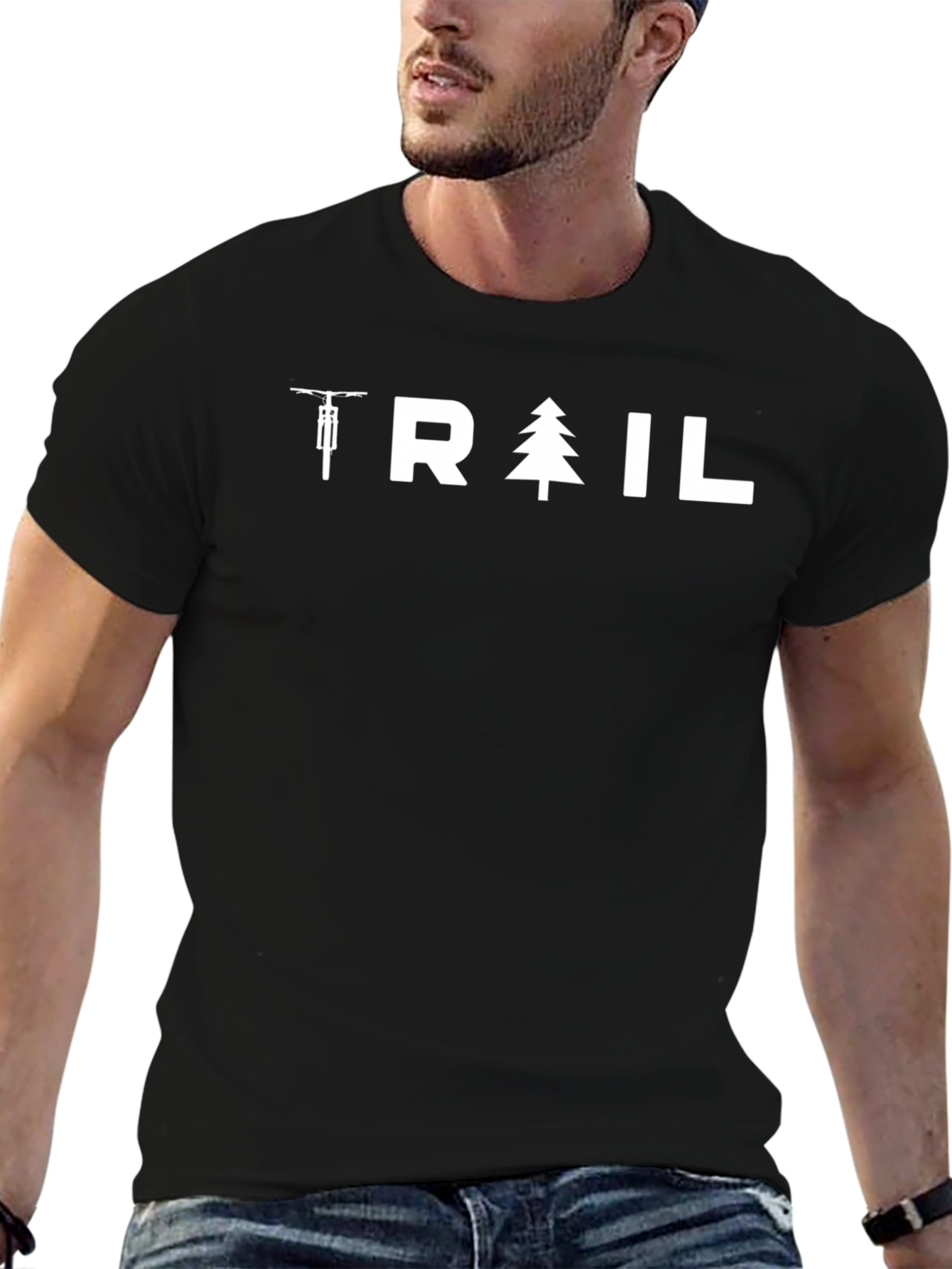 Trail Bike Tee - Mountain Biking Adventure T-Shirt