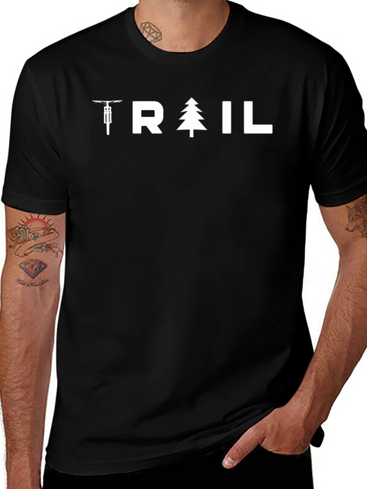 Trail Bike Tee - Mountain Biking Adventure T-Shirt
