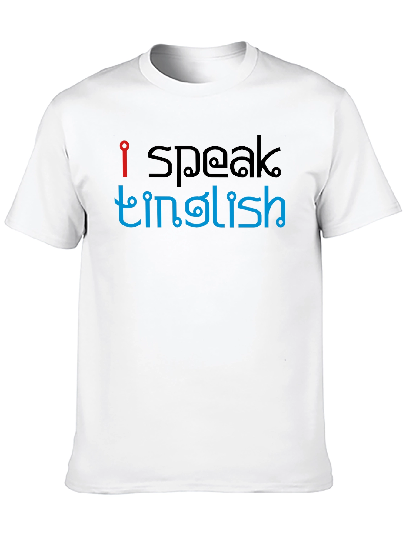 I Speak Tinglish Graphic Tee - Unique Design T-Shirt