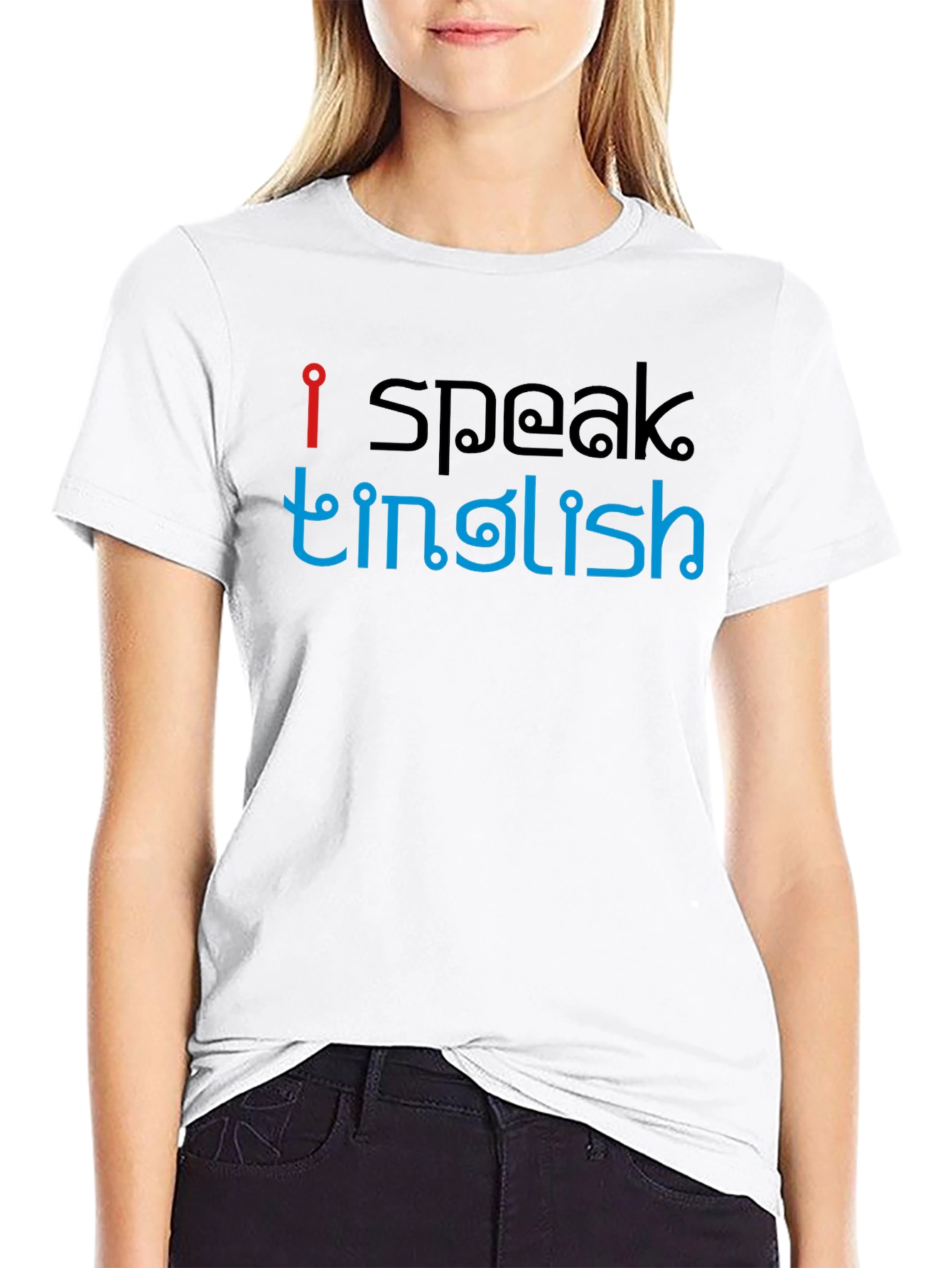 I Speak Tinglish Graphic Tee - Unique Design T-Shirt