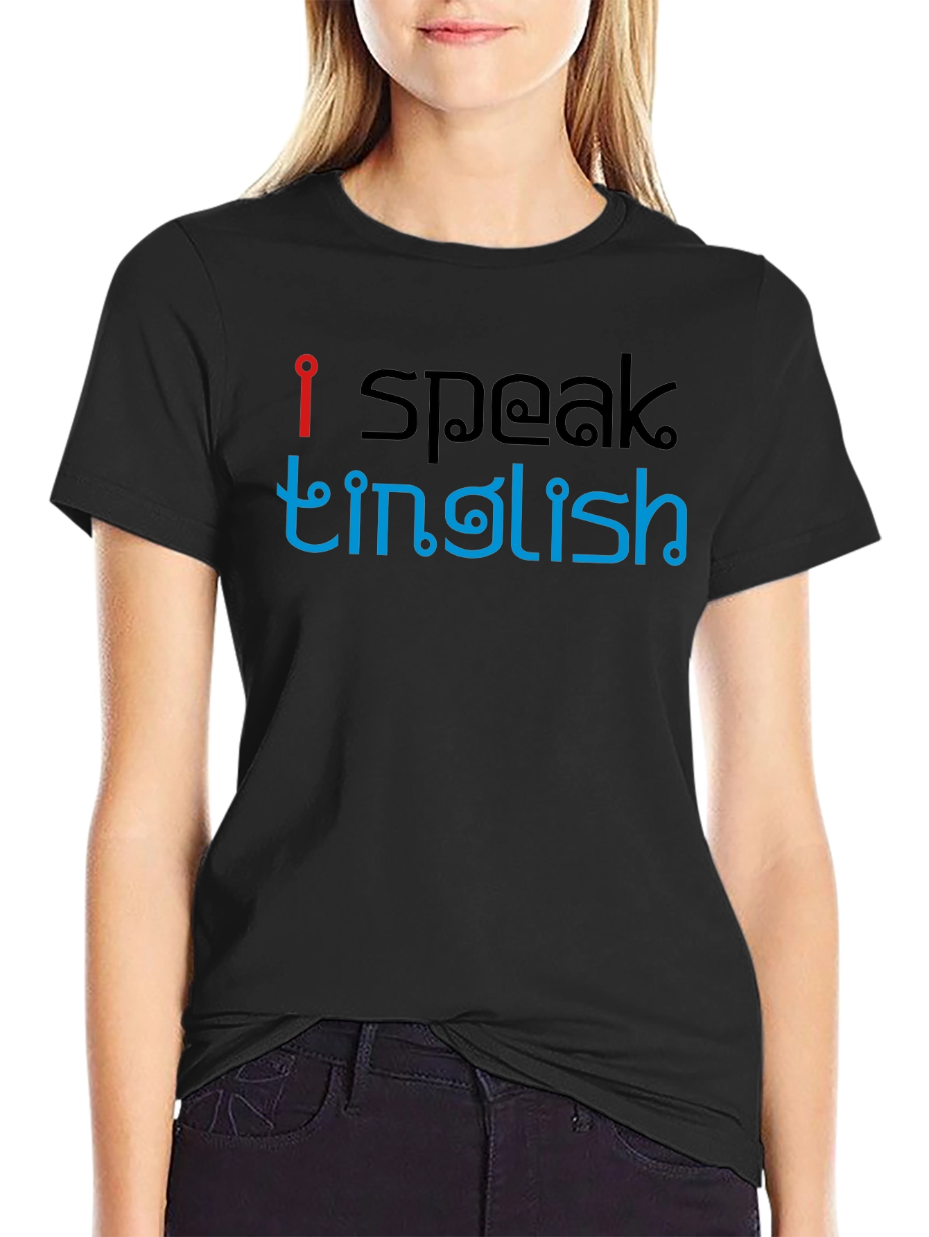 I Speak Tinglish Graphic Tee - Unique Design T-Shirt