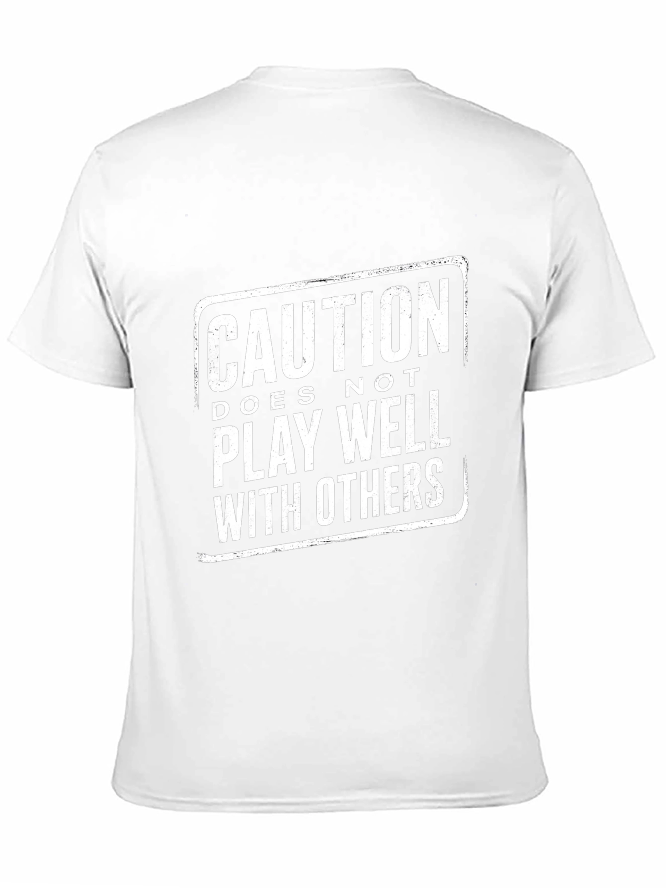 Caution: Doesnt Play Well With Others Graphic T-Shirt