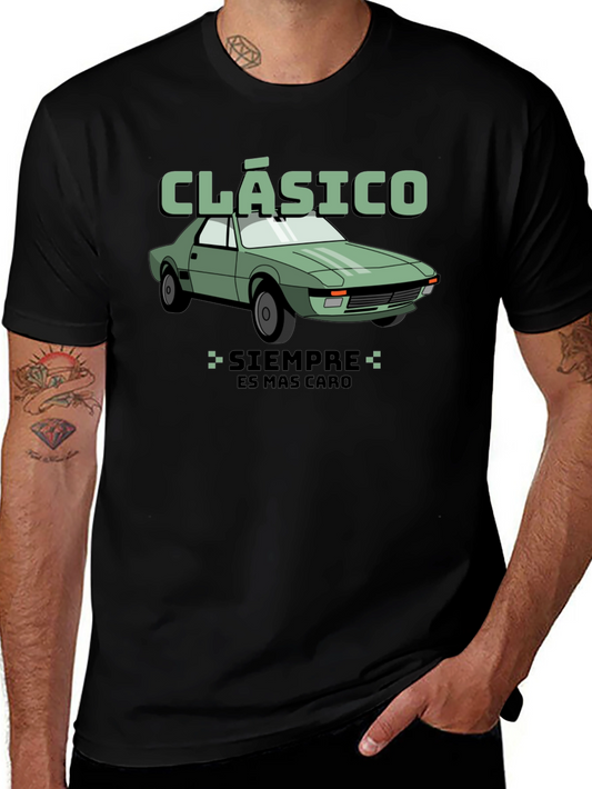 Classic Car T-Shirt - Siempre Es Mas Caro