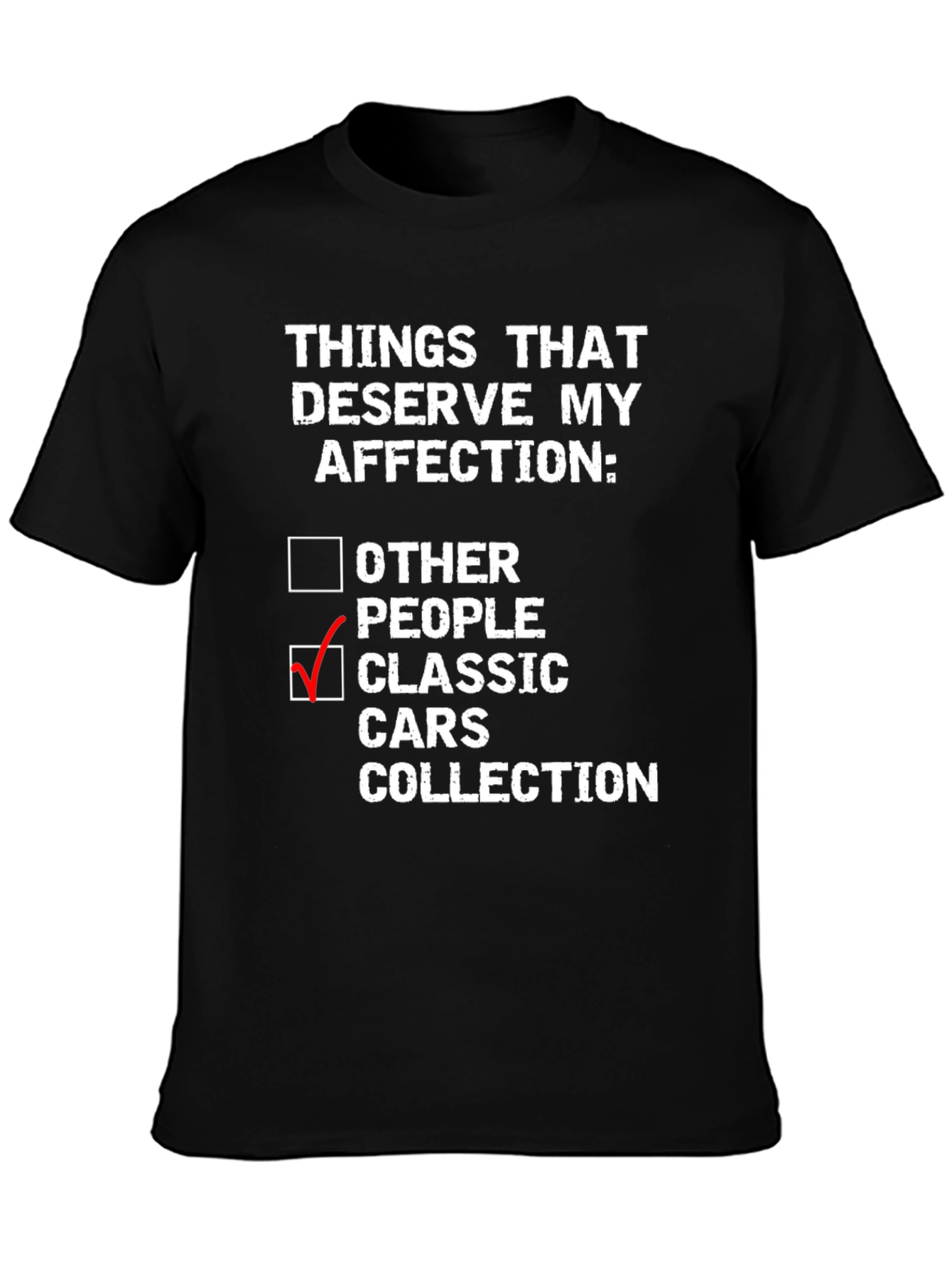Classic Cars Collection T-Shirt