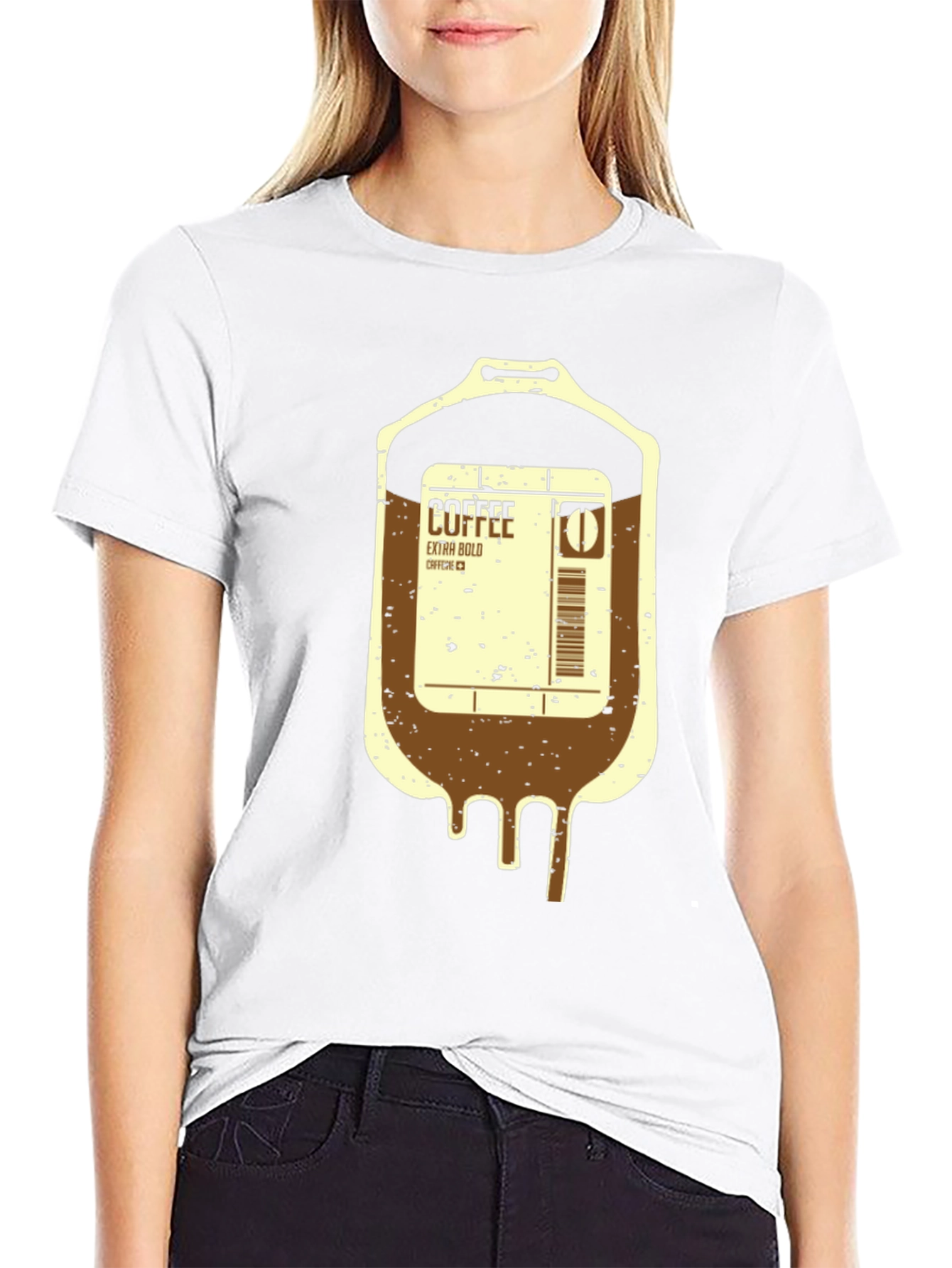 Coffee IV Drip T-Shirt - Extra Bold Brew Tee