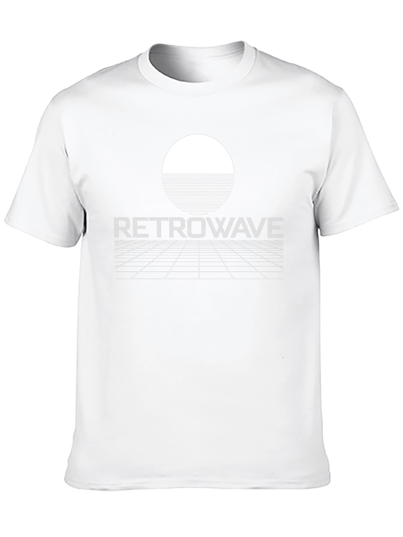 Retrowave Sunset T-Shirt - Retro Synthwave Aesthetic Tee
