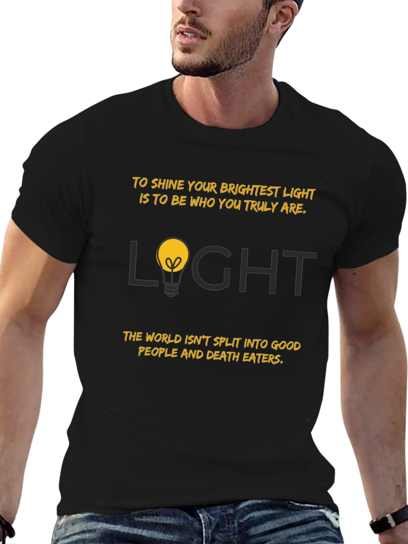 Shine Your Light Graphic Tee - Motivational T-Shirt