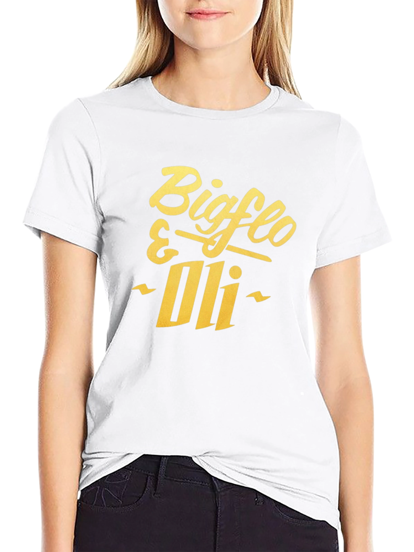 Bigflo & Oli Black Graphic Tee